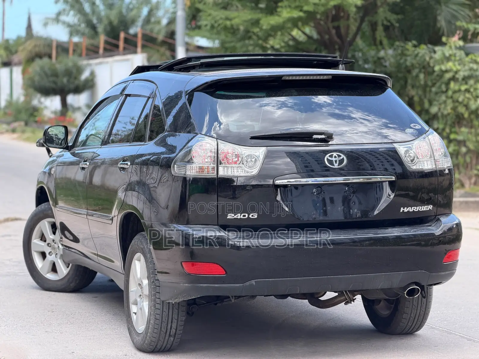 Toyota Harrier 2008 Black