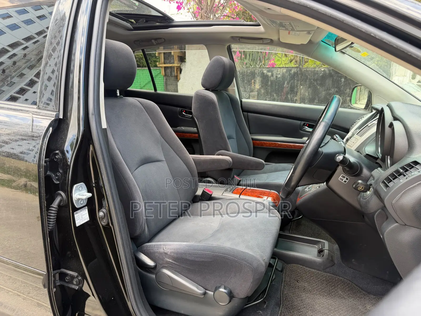 Toyota Harrier 2008 Black