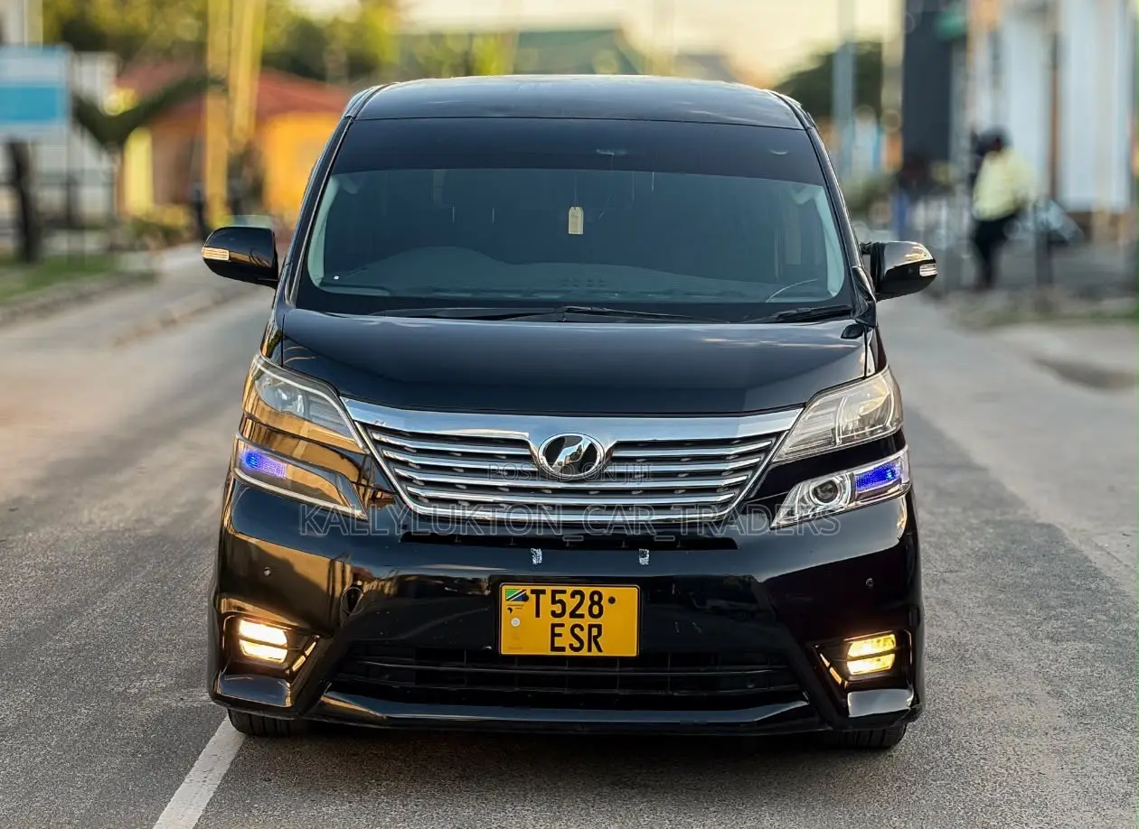Toyota Vellfire 2011 Black