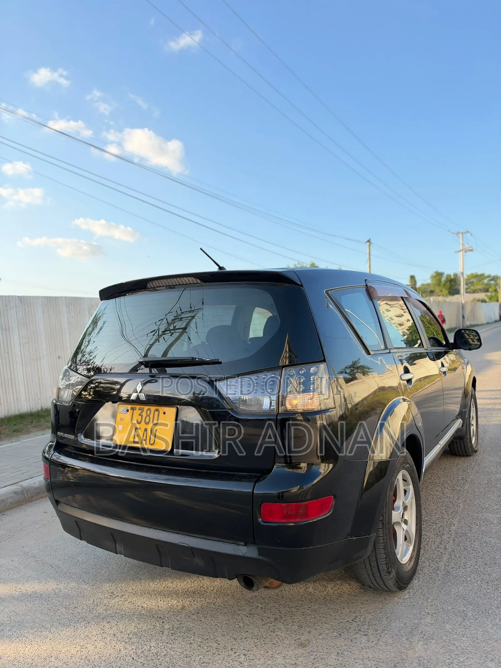 Mitsubishi Outlander 2006 Matt Black