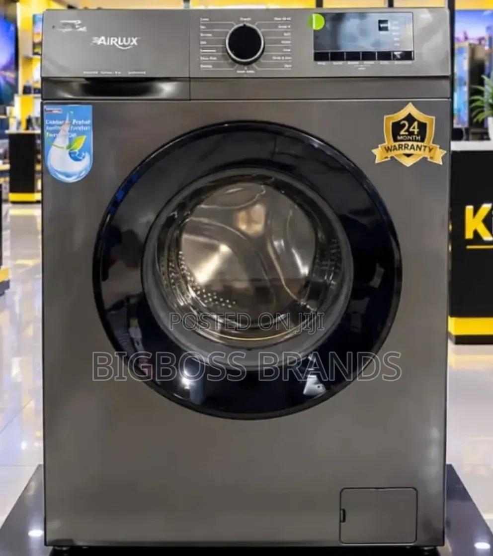 Airlux Front Load Automatic Washing and Spin Machine 8kg