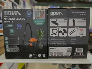 BOMA Vacuum Cleaner BM-918, 2600W Power, 15L Capacity, HEPA Filter
