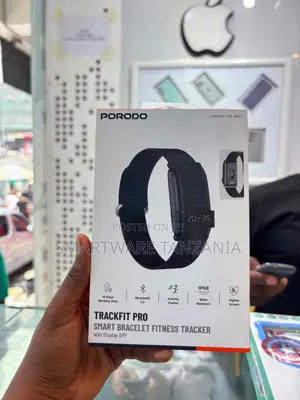 Porodo TrackFit Pro Smart Bracelet Fitness Tracker, Water Resistance