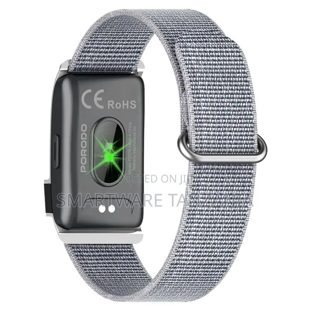 Porodo TrackFit Pro Smart Bracelet Fitness Tracker, Water Resistance