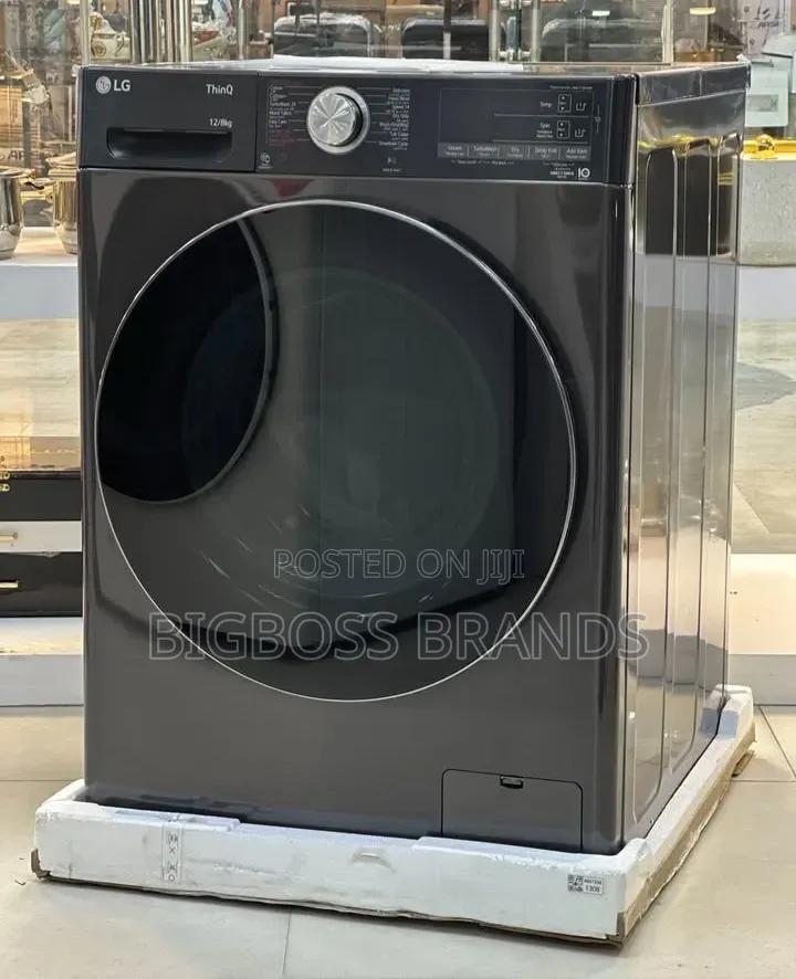 LG Front Load Automatic Washing Machine
Wash and Dry
12/8kg