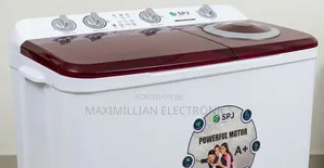 SPJ 13KG Washing Machine Is a Top-Load, Semi-Automatic Twin-Tub