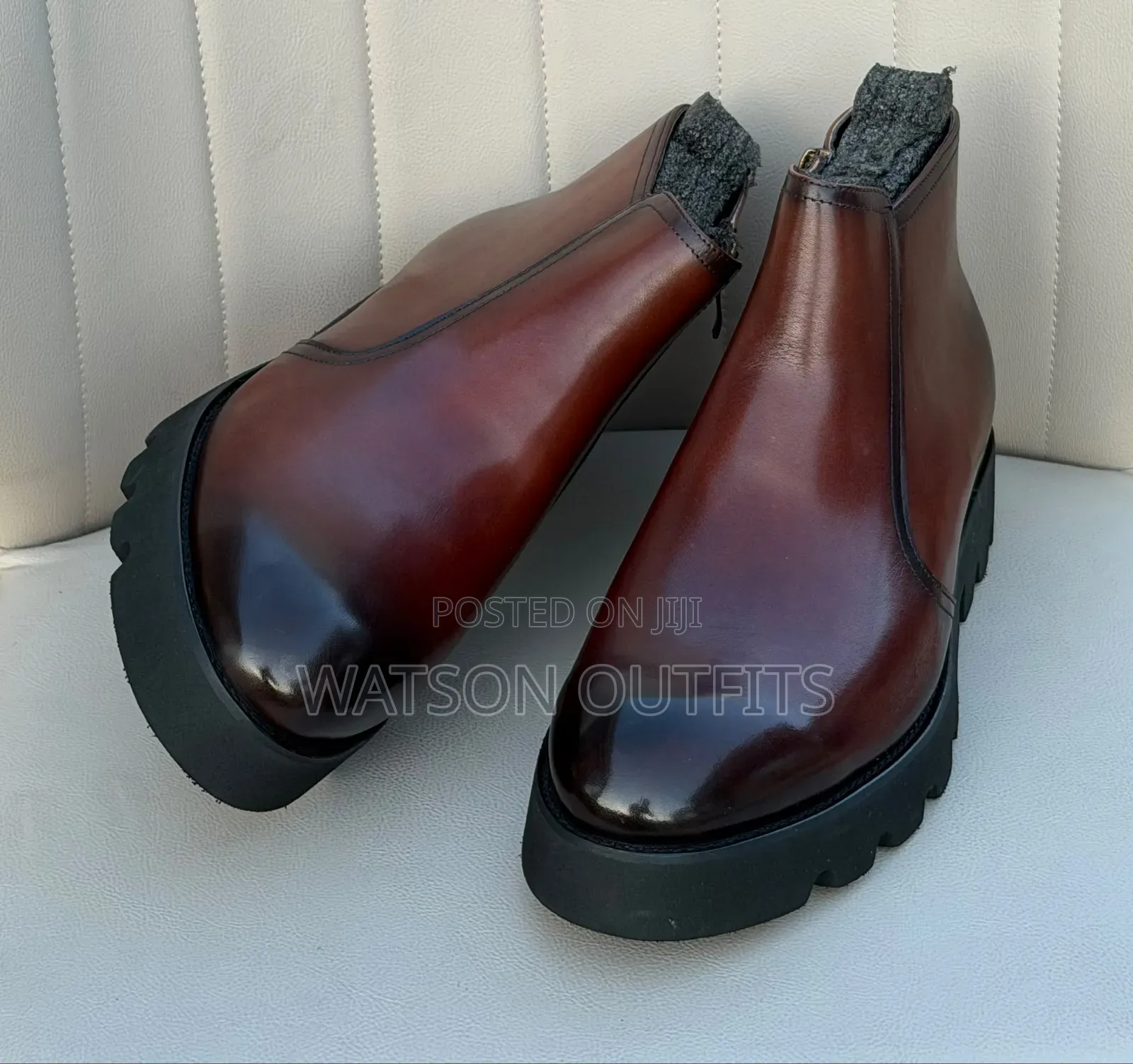 Men's Leather Shoes Buti in 2 Top Colours Zara Design