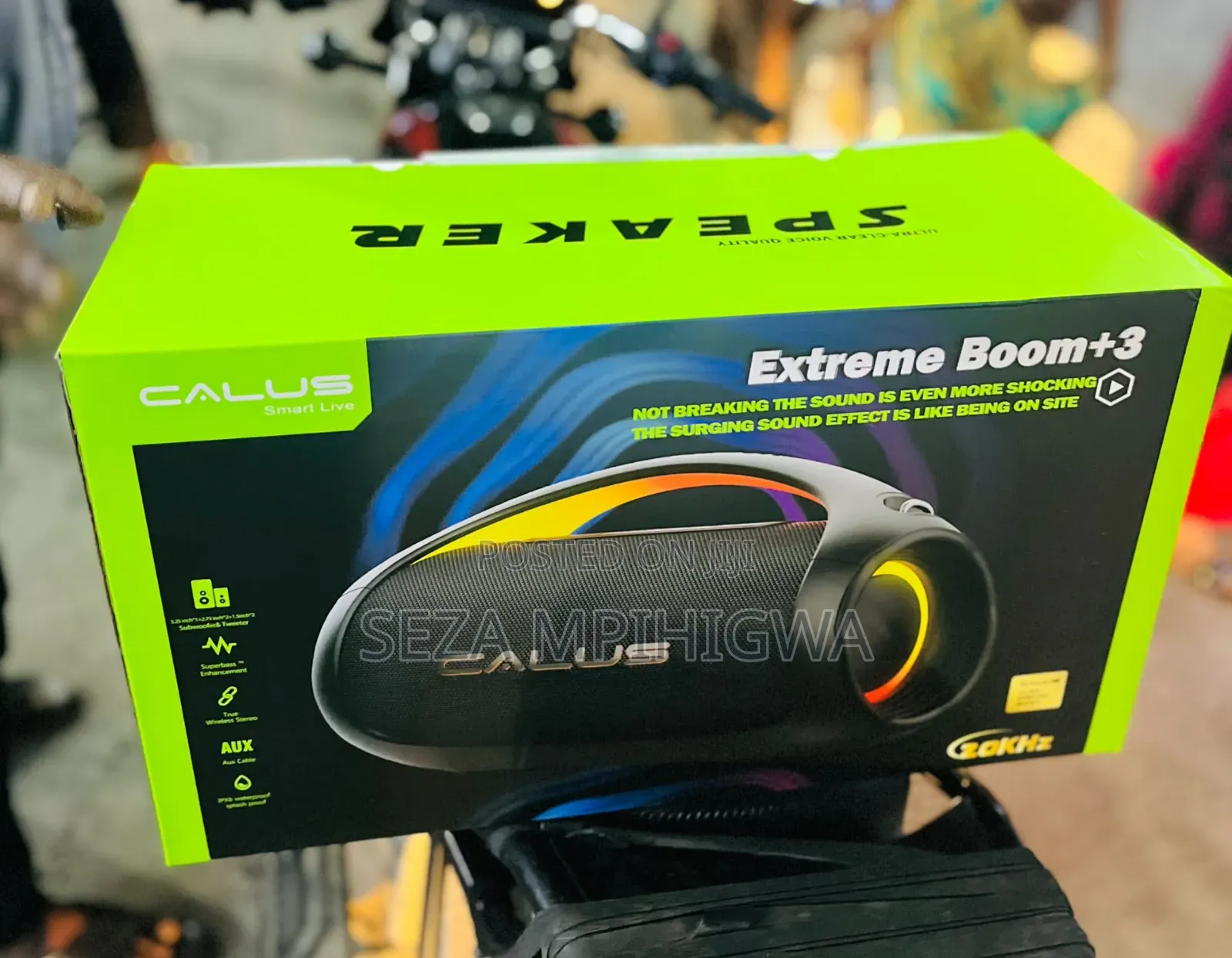 CALUS Extreme Boom+3 Portable Wireless Bluetooth Speaker