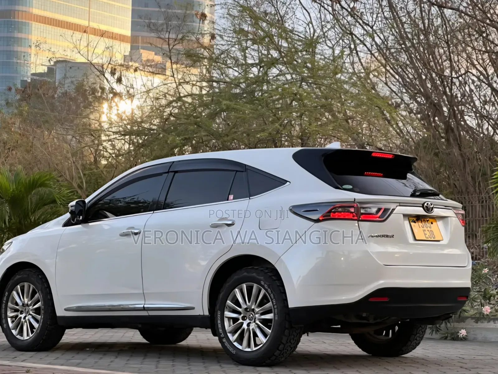 Toyota Harrier 2015 White