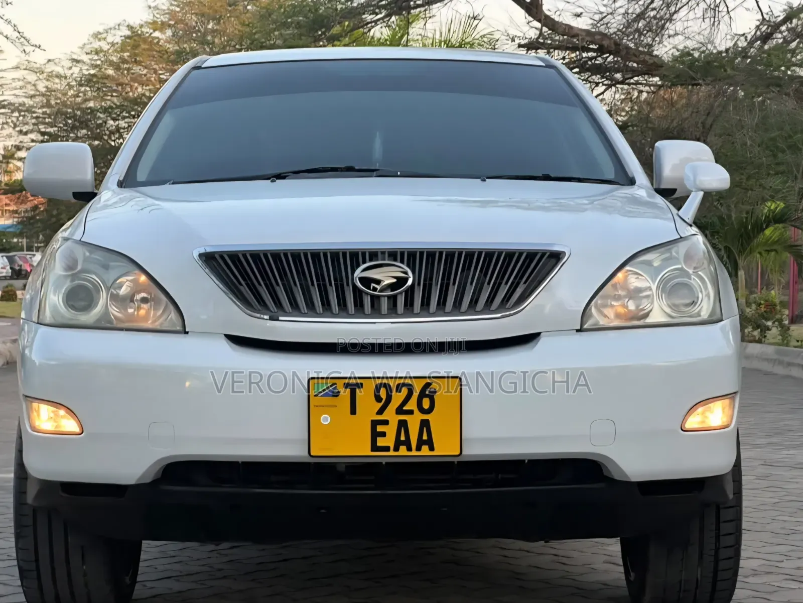 Toyota Harrier 2007 White