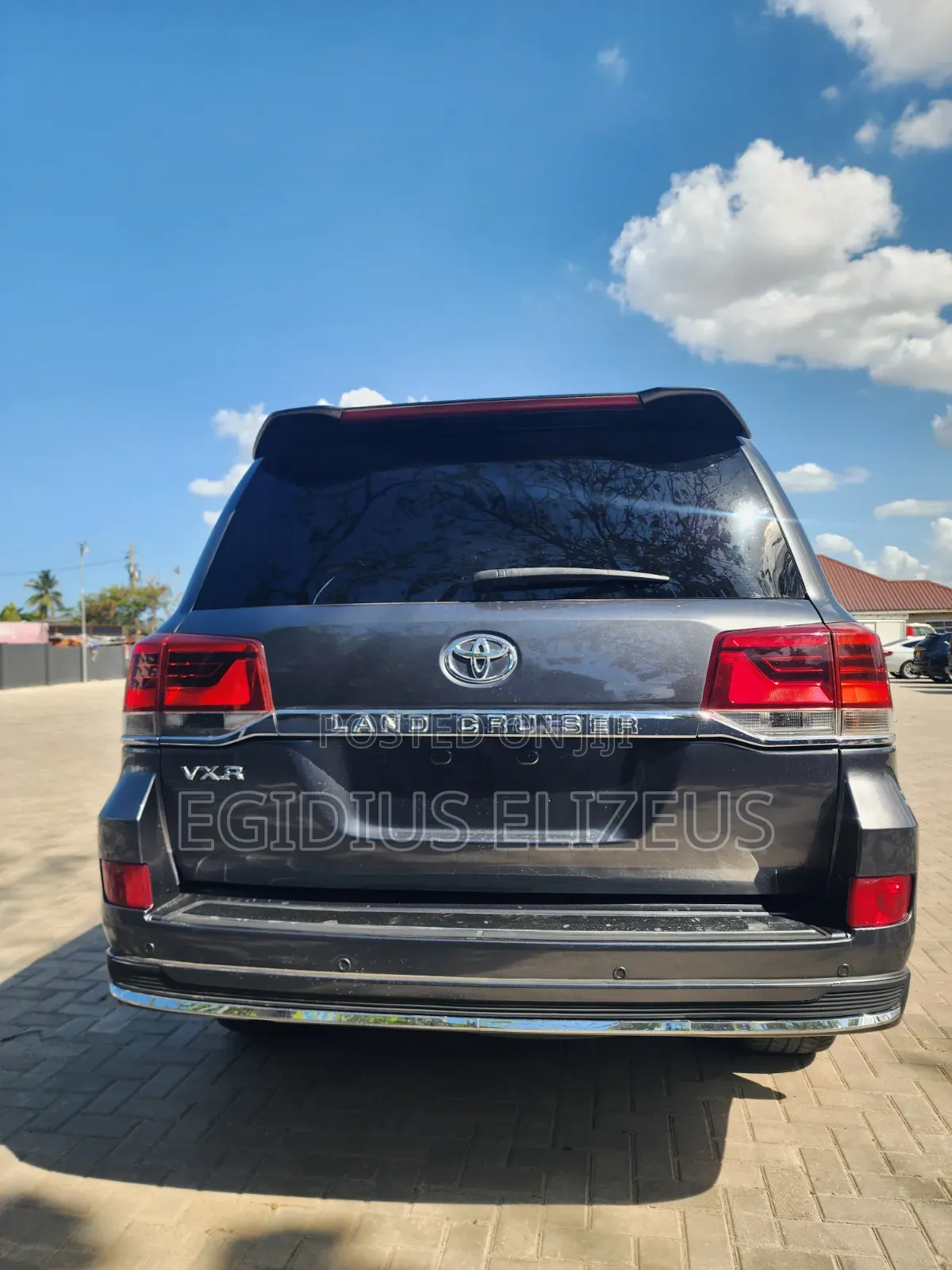 Toyota Land Cruiser 2017 Gray