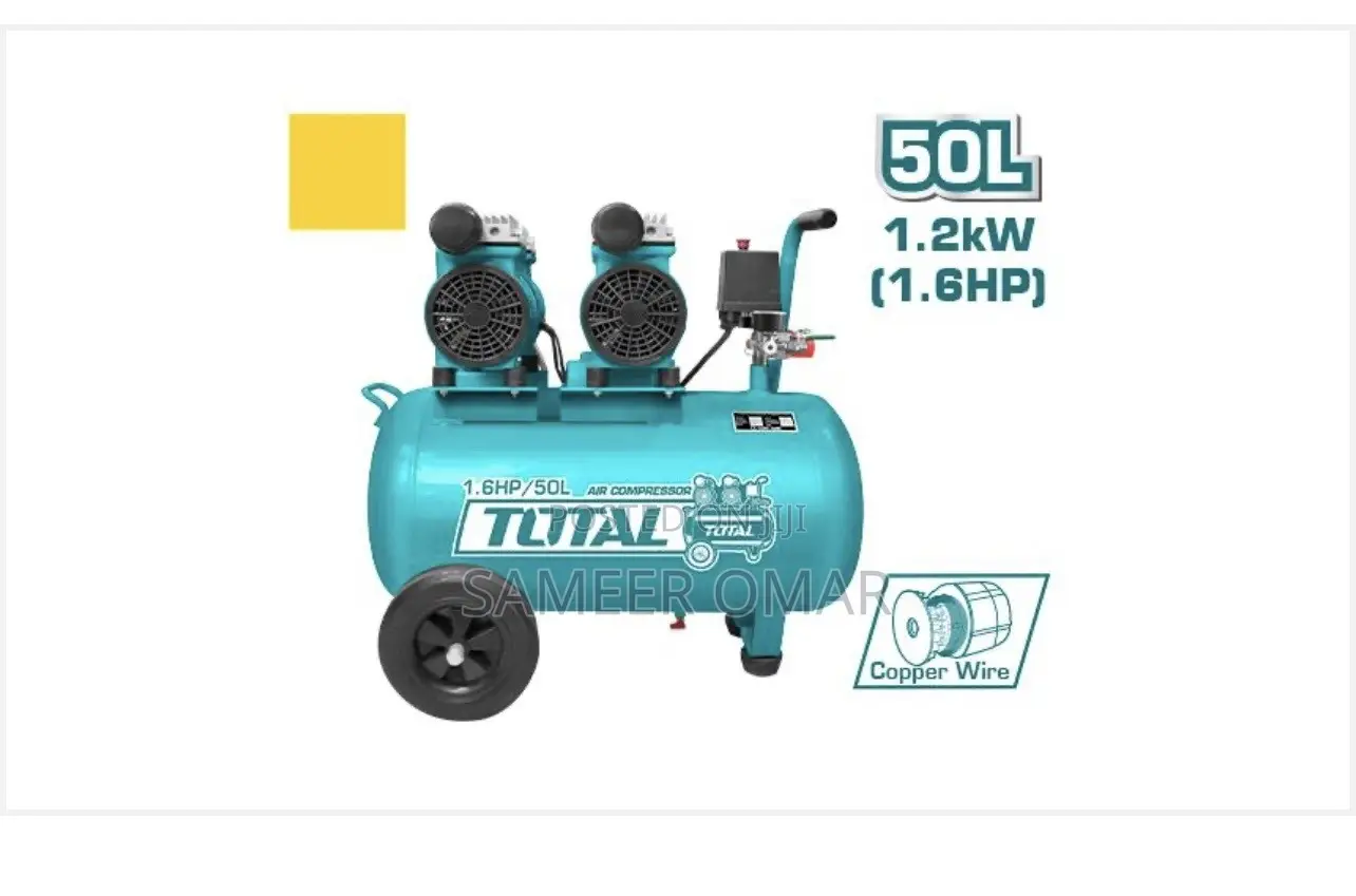TOTAL TCS – 50L Silent Air Compressor