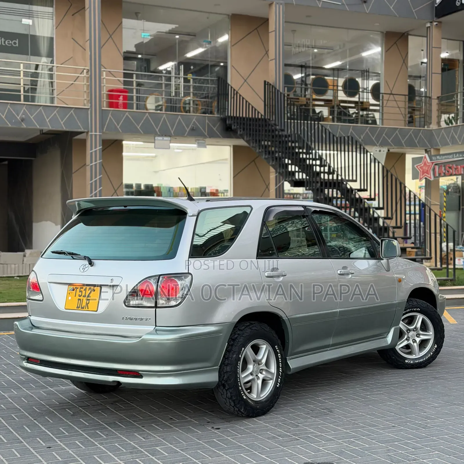 Toyota Harrier 2001 Silver
