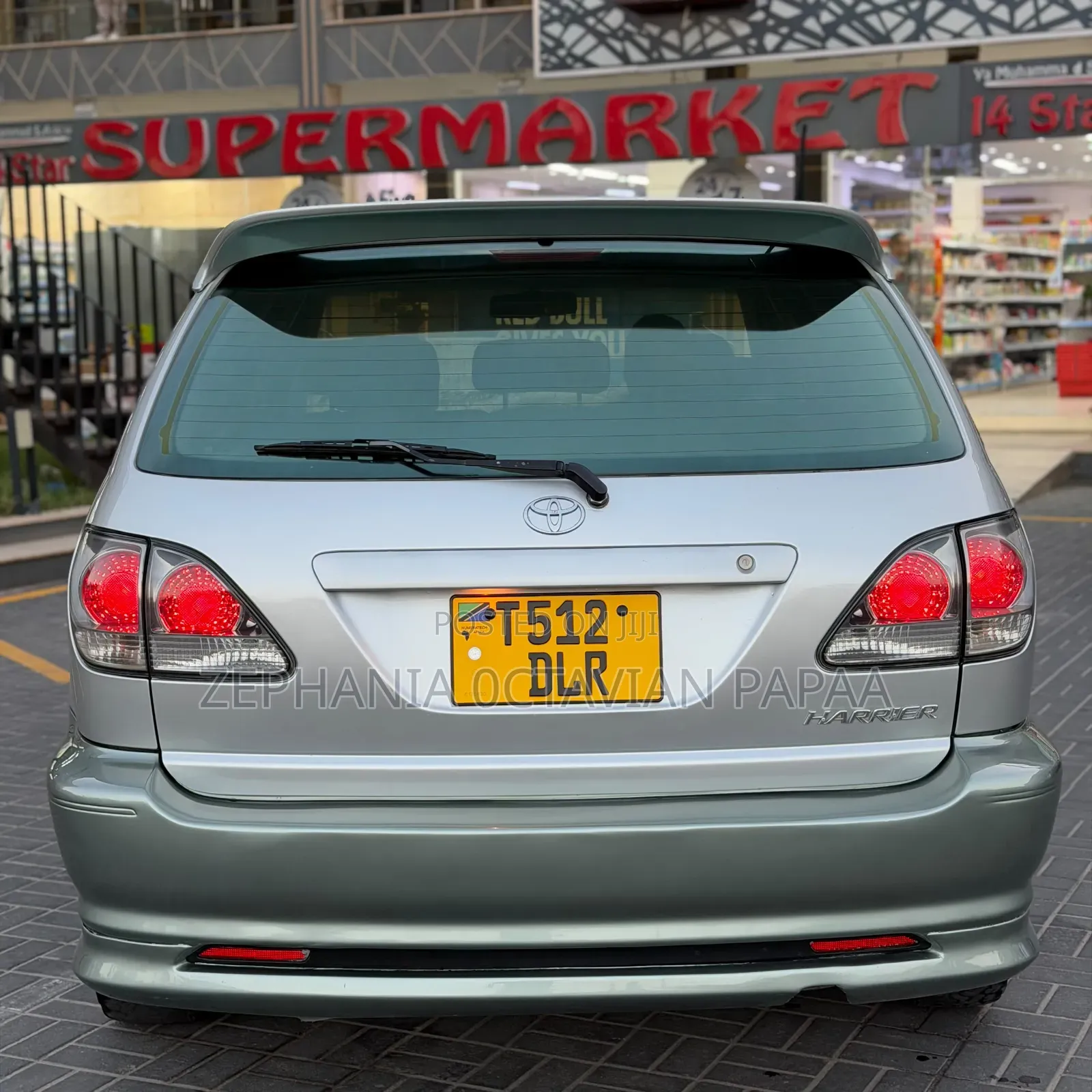 Toyota Harrier 2001 Silver