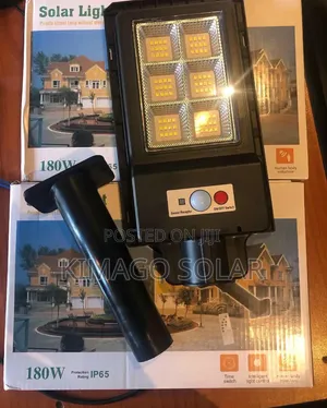 Affordable Solar Lamp 180w for Gates and Boundary Walls