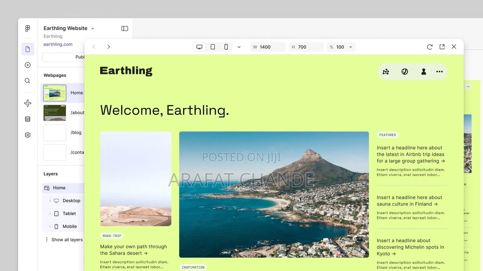 Web Design / Landing Pages