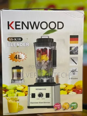 Kenwood Blender 4 Litres Stainless Steel ( Haivunjiki Kirahisi)