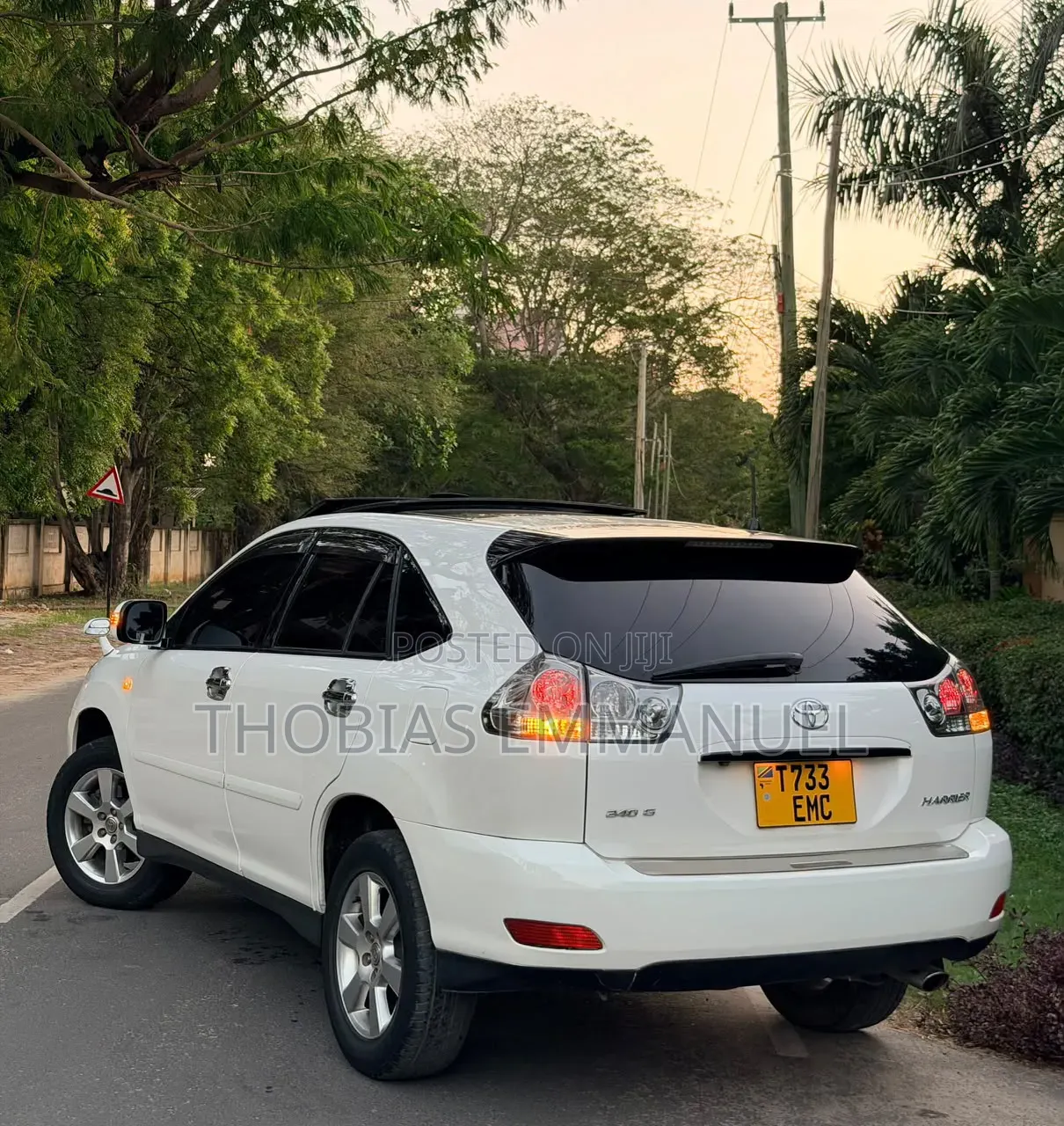 Toyota Harrier 2007 White