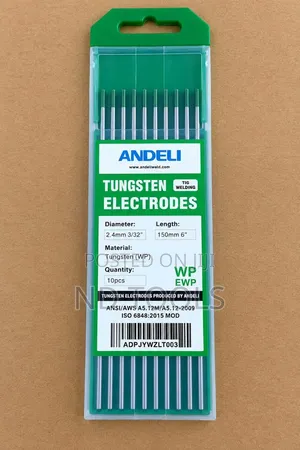 Tungsten Rods 2.4x150 Pure 10pcs