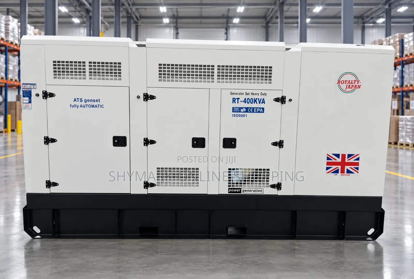 Royalty Japan Heavy Duty Generator RT-400KVA
