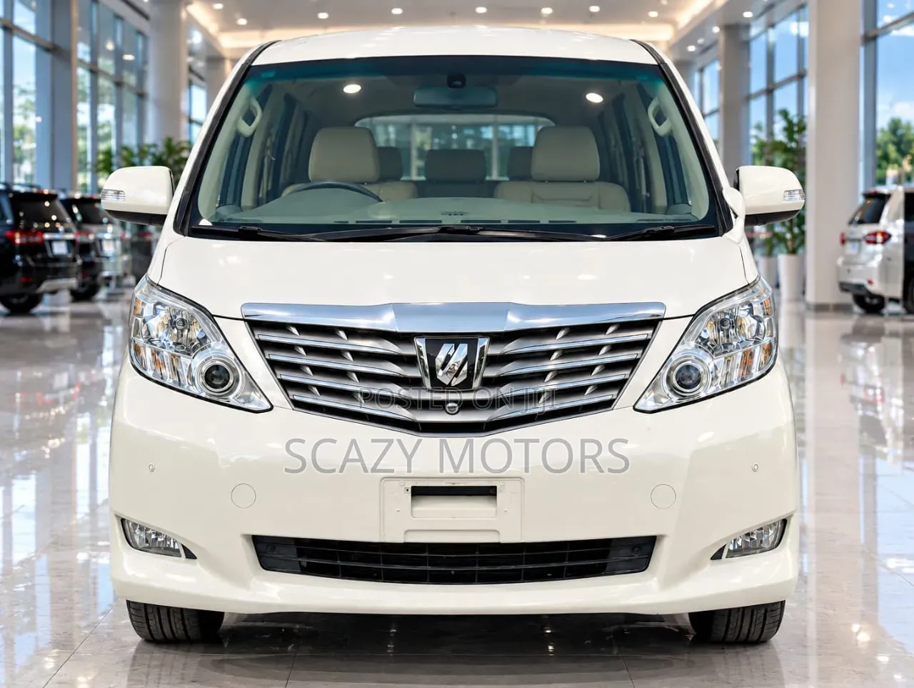 Toyota Alphard 2009 White