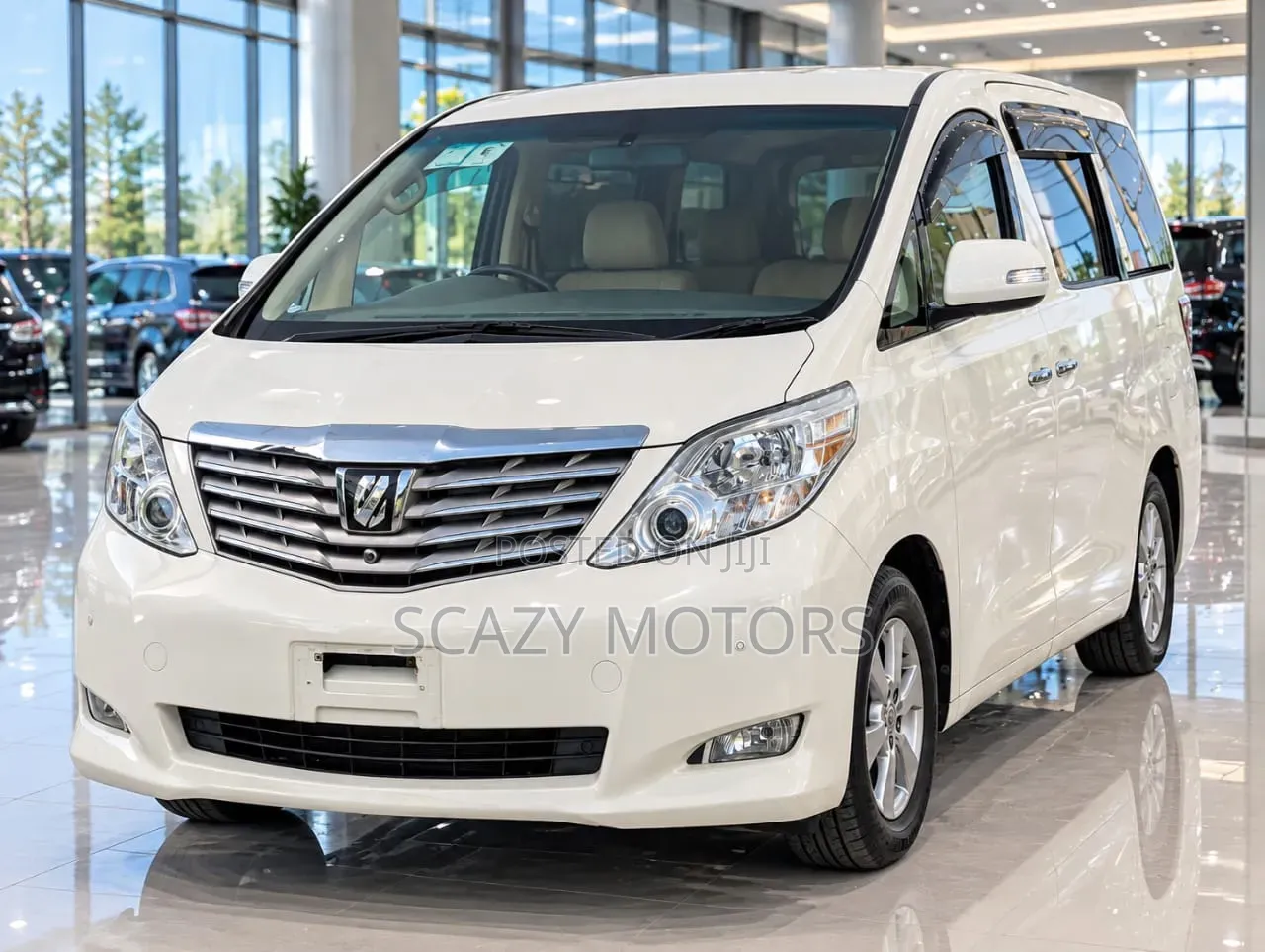 Toyota Alphard 2009 White
