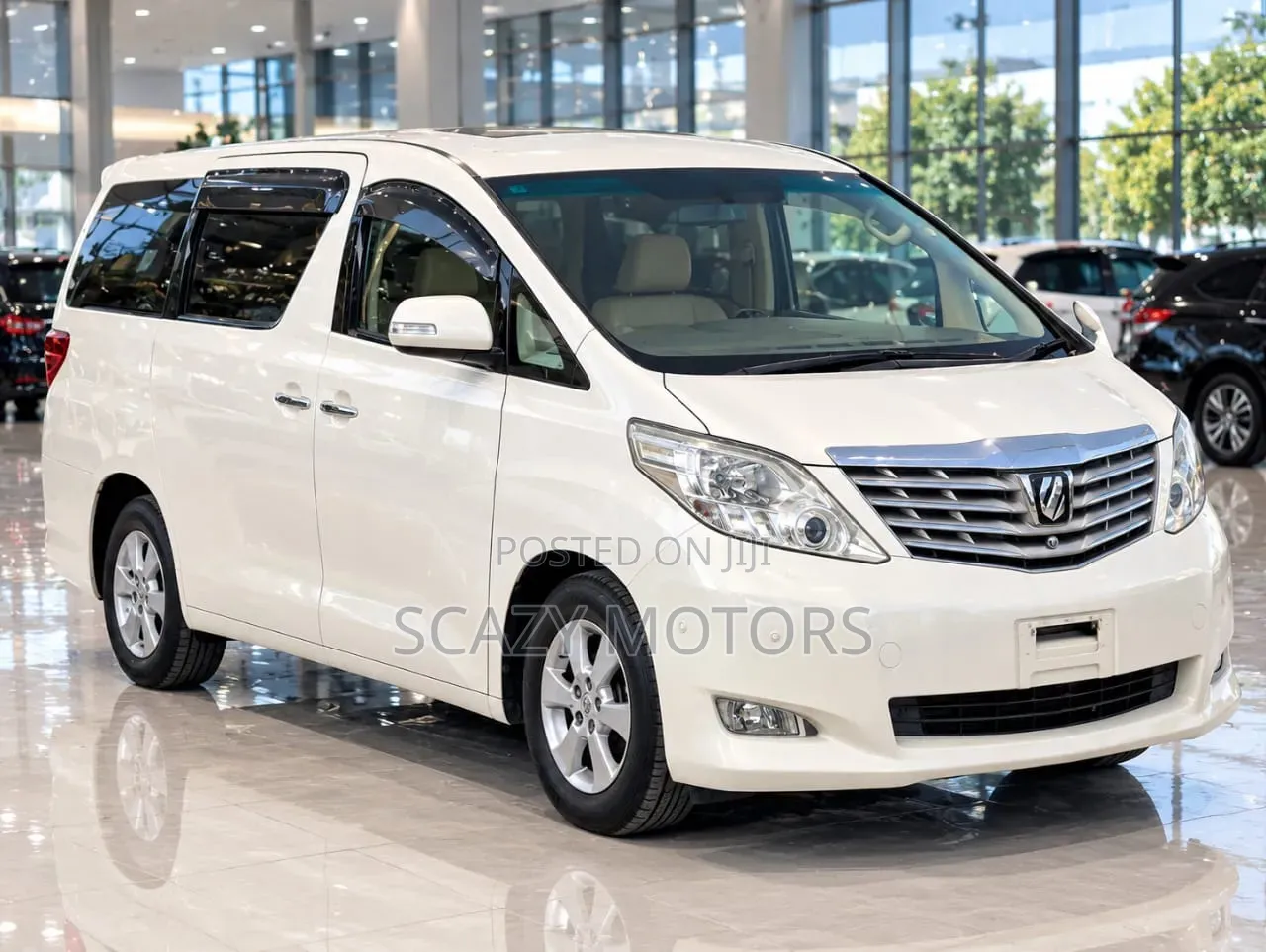 Toyota Alphard 2009 White