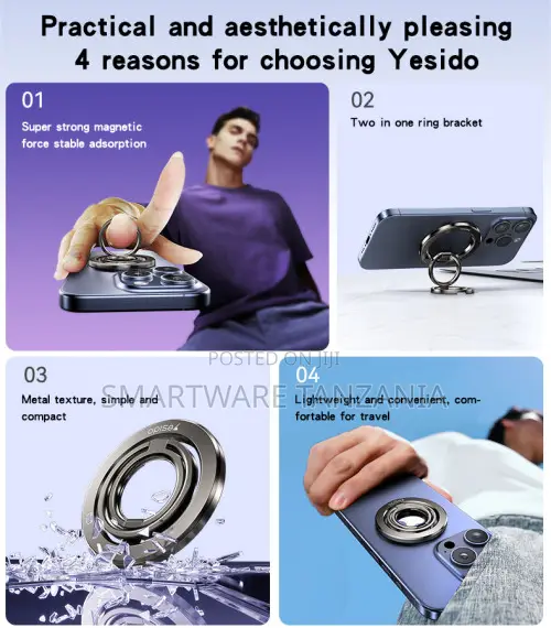 Yesido Magnet Holder N52 Strong Magnet for iPhone 12-16 Devices