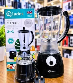 Qiudes 2-in-1 Super Blender