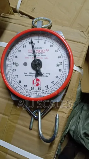 HANSON Hanging Scale 100kg(mzani Wa HANSON Wa Kuning'iniza 100kg)