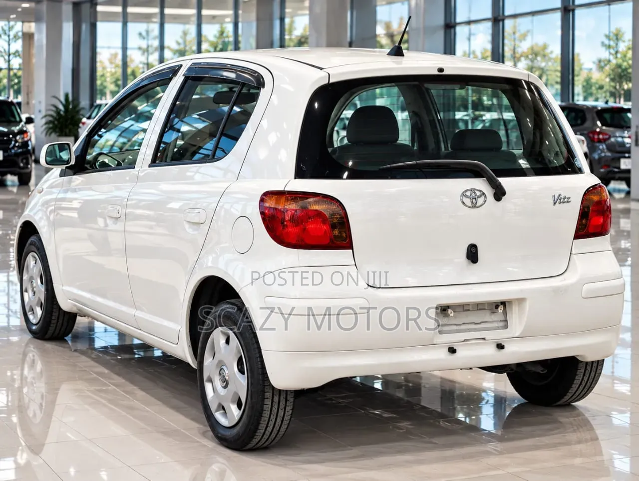 Toyota Vitz 2003 White