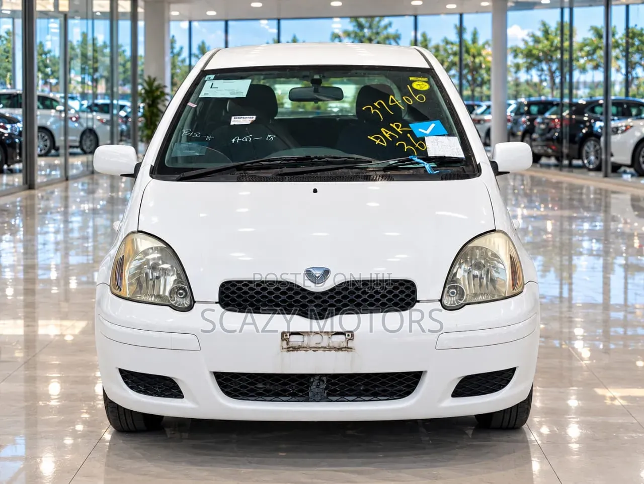 Toyota Vitz 2003 White