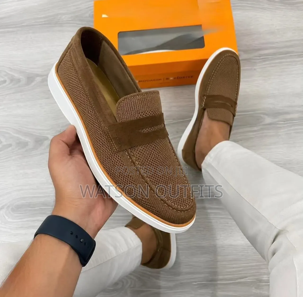 Men's Shoes in Loafer Design
