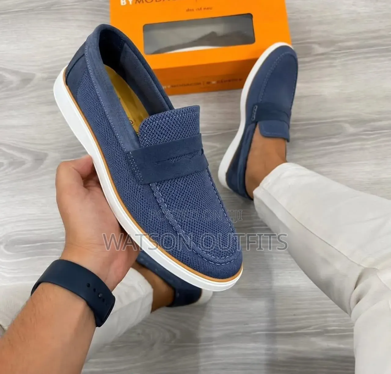 Men's Shoes in Loafer Design