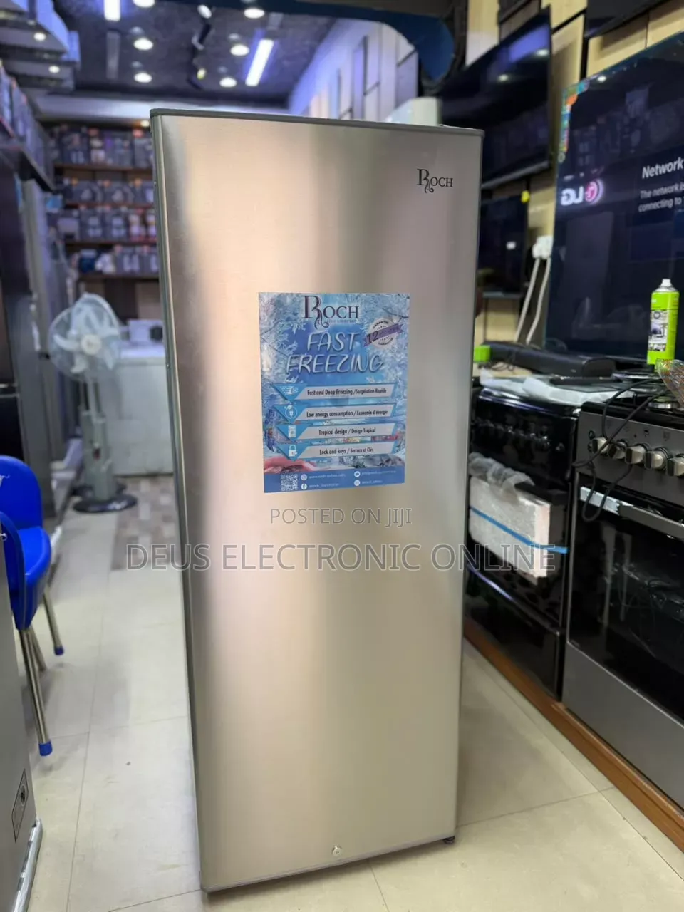 *New Arrival* *Roch Upright Freezer* *Ruf-295-J* :- 295l