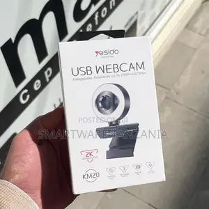 Yesido USB Webcam 4 Megapixels, 2560x1440 at 30fps, KM20, Plug and Play