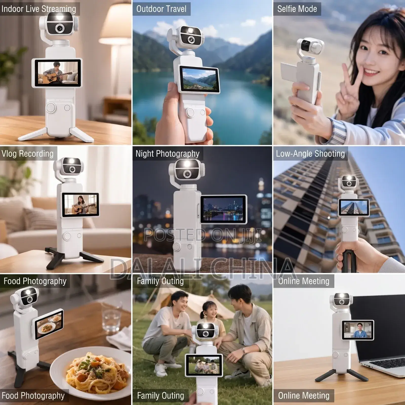 Hd Portable/Handheld Gimbal Camera
