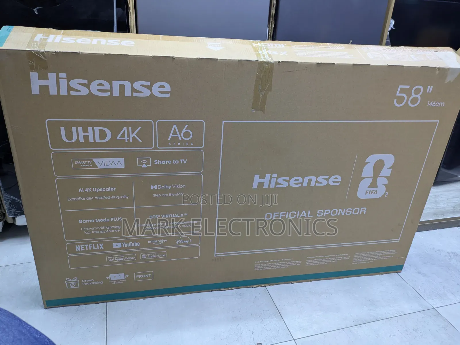 Hisense TV Inch 58