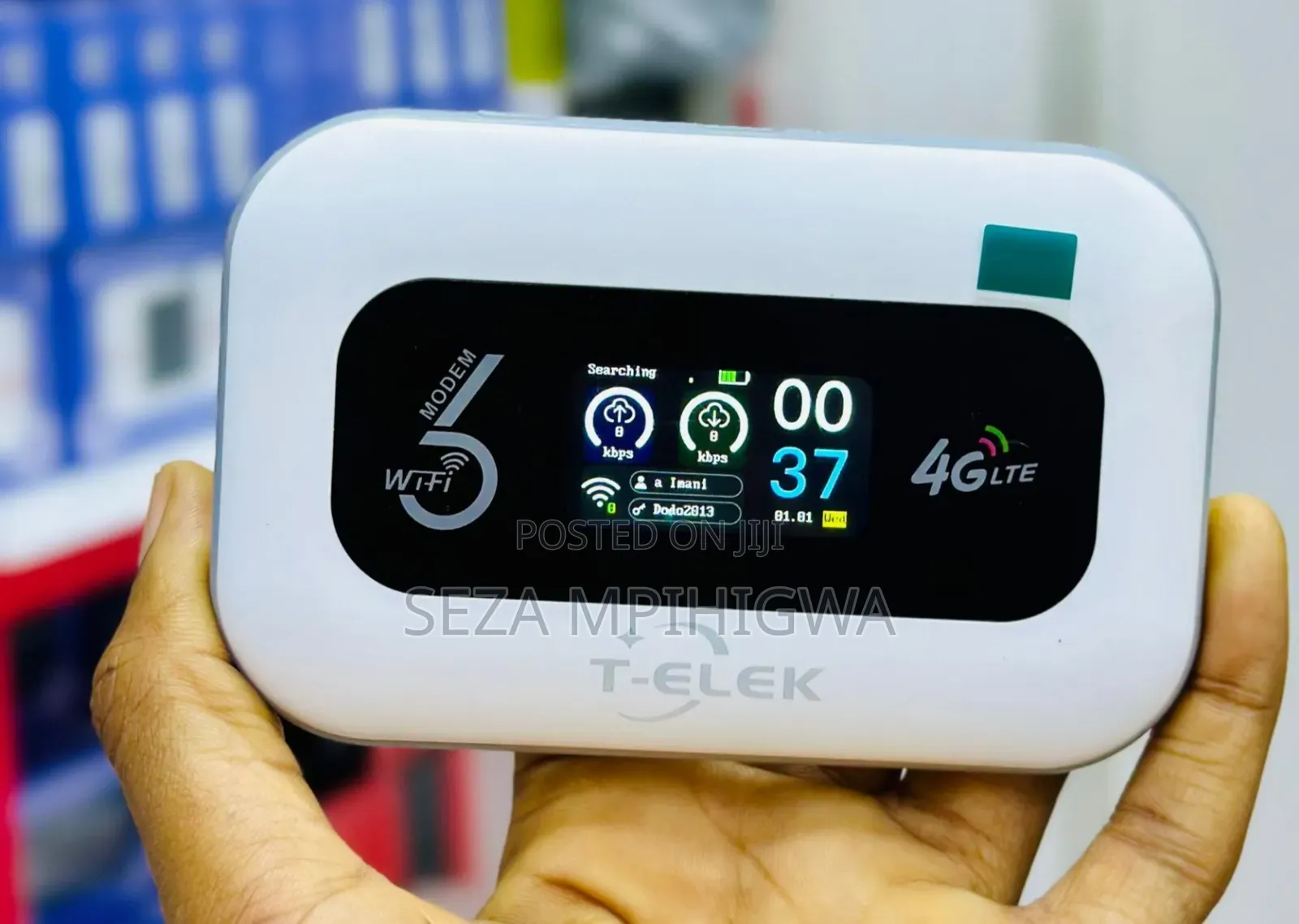 ​t-Elek 4G LTE Portable Pocket WiFi Router / Modem Inayotembea