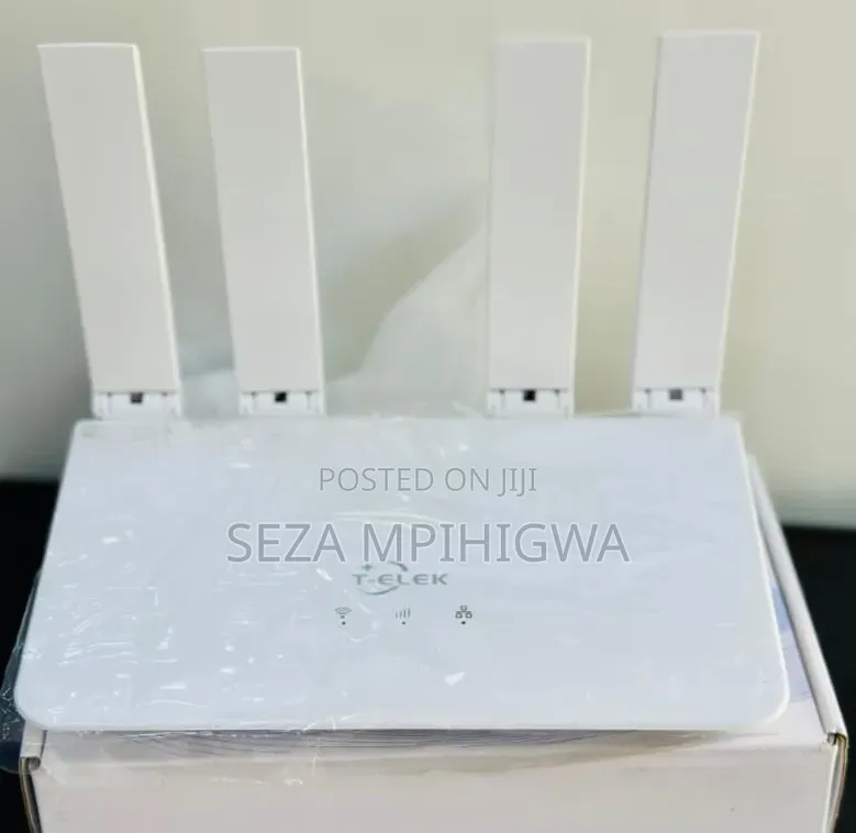 T-Elek 4G LTE High-Speed Wireless Router (Antena 4)