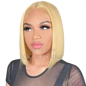 African Style Straight Short Hair Wig