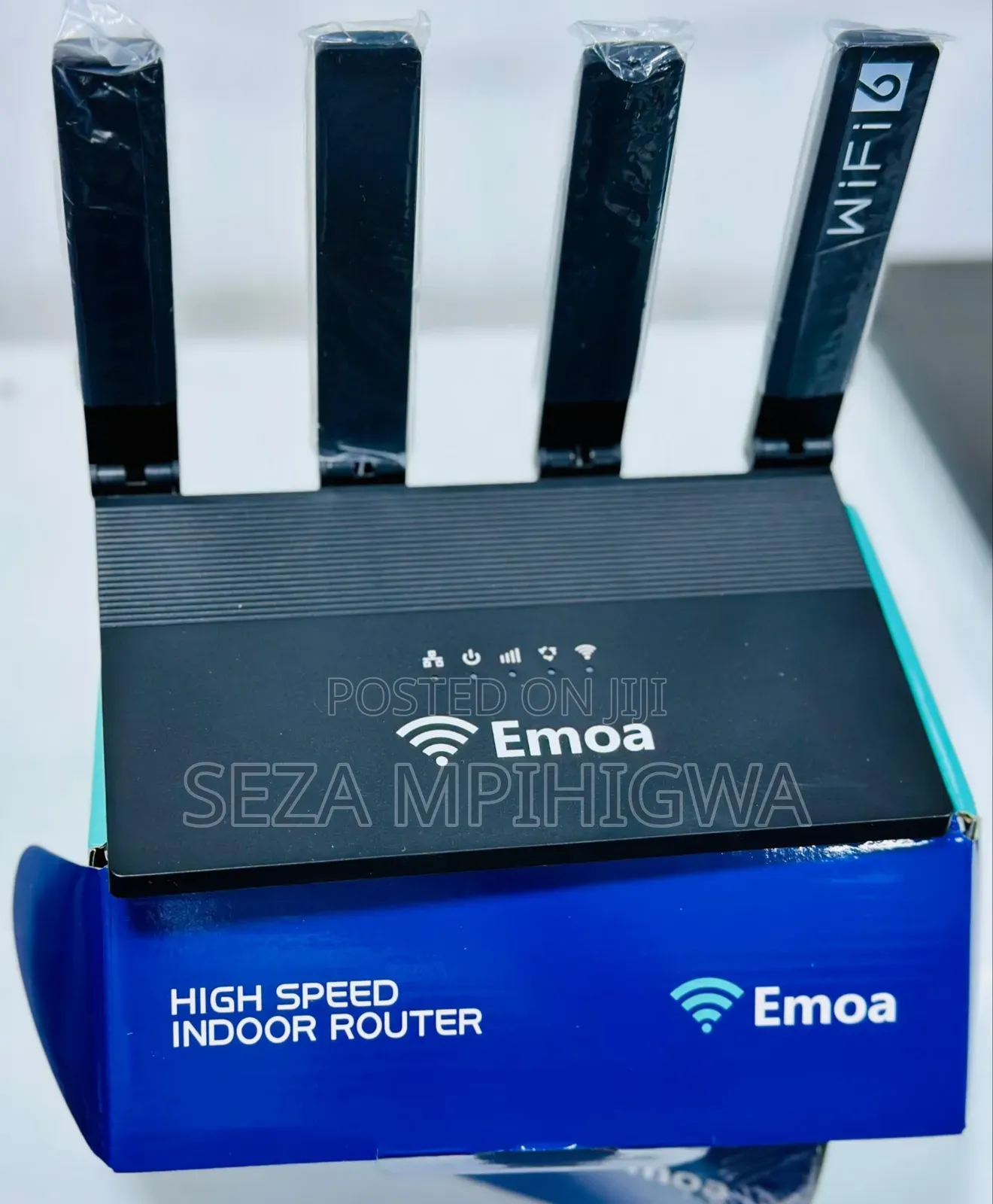 Emoa WiFi 6 High-Speed Indoor Wireless Router (Antena 4)