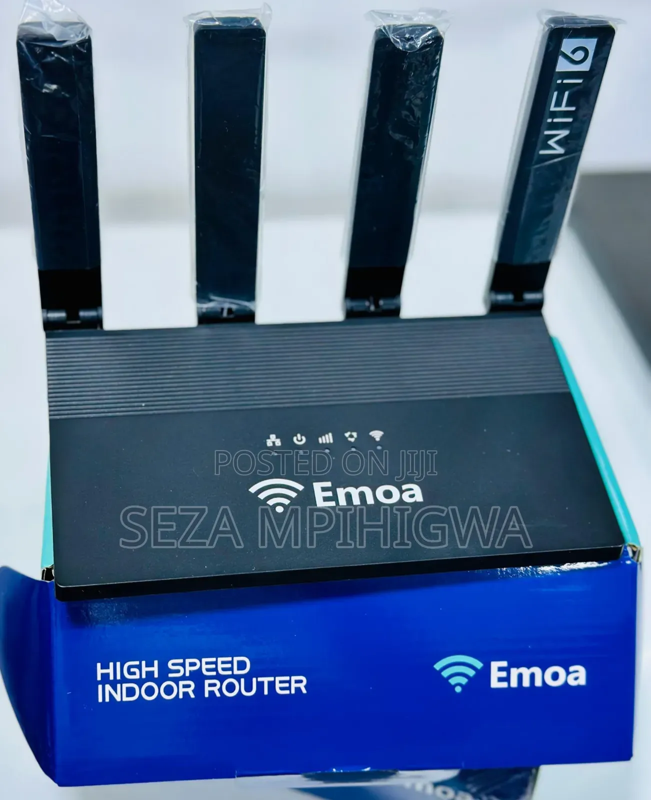 Emoa WiFi 6 High-Speed Indoor Wireless Router (Antena 4)