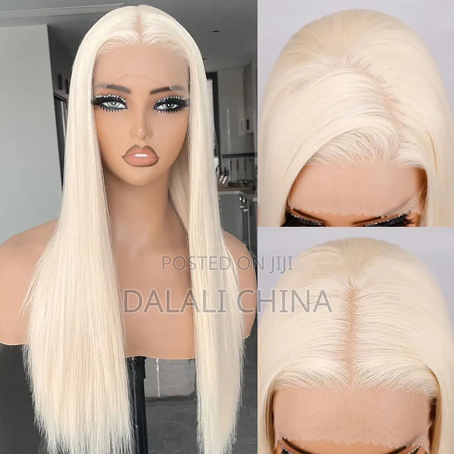 Piano Lace European & American,Fashionable Straight Hair