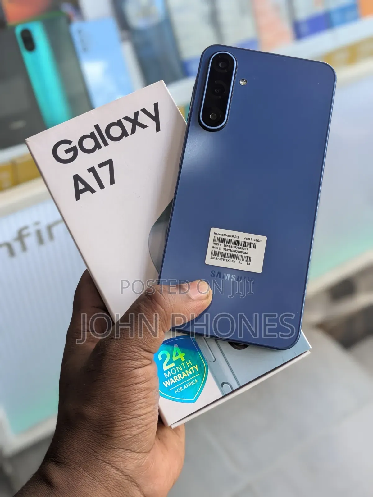 New Samsung Galaxy A17 128 GB Blue