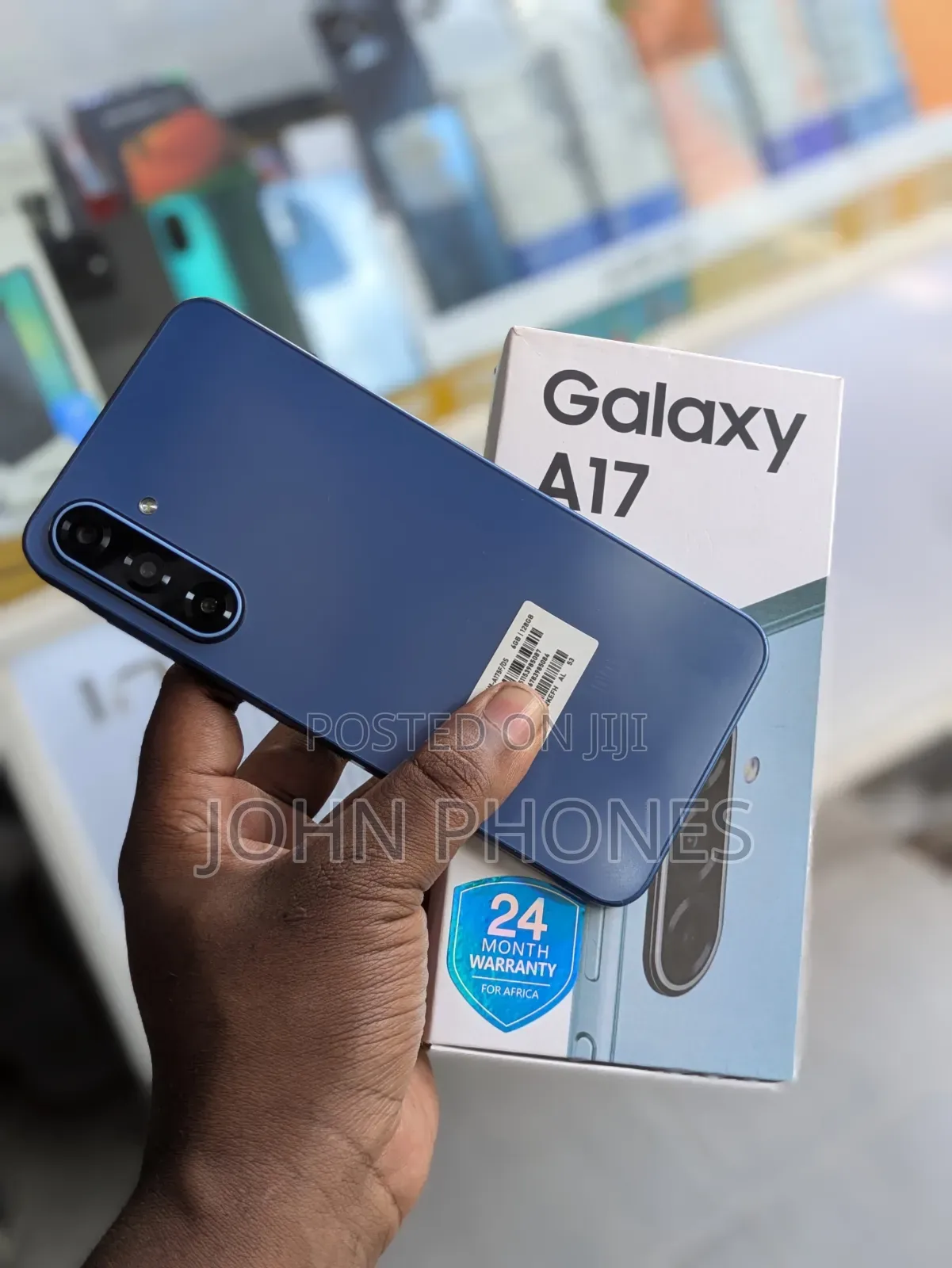 New Samsung Galaxy A17 128 GB Blue