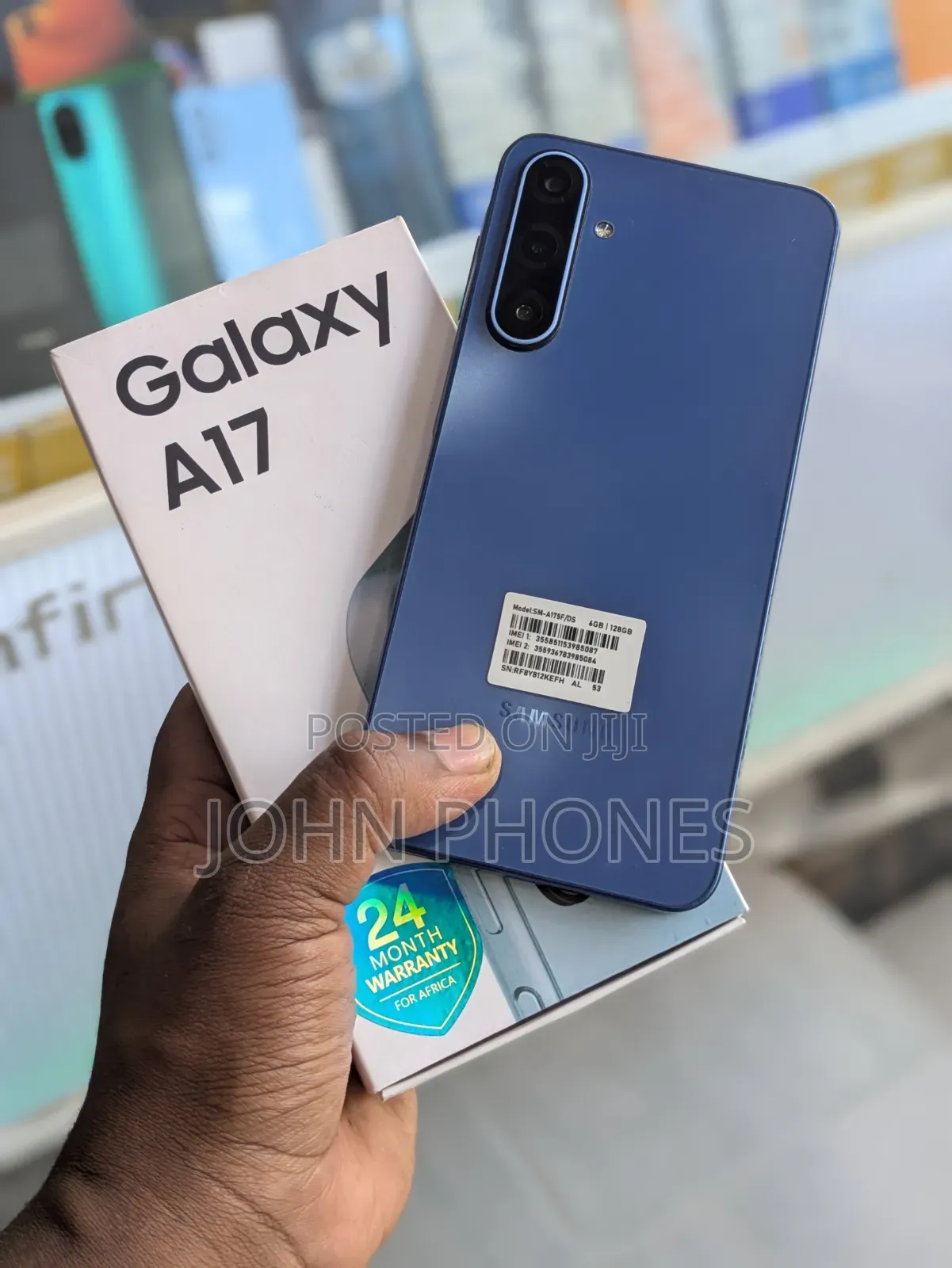 New Samsung Galaxy A17 128 GB Blue