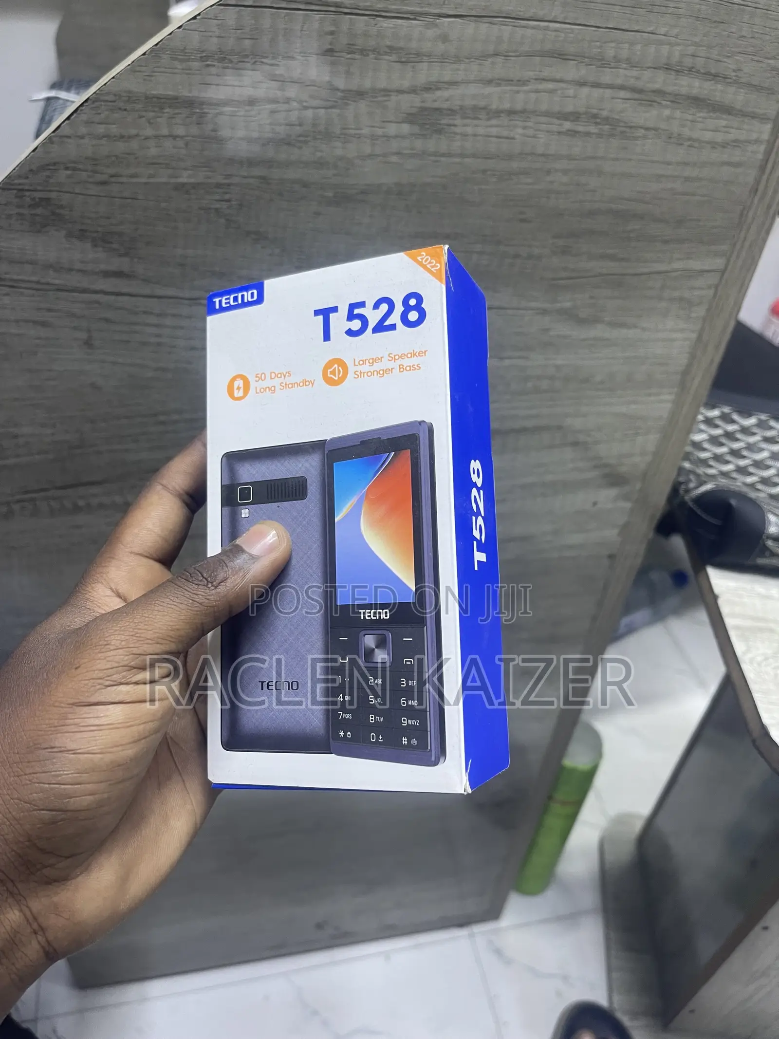 New Tecno T528 Black