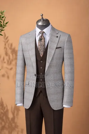 mario Casas—velqarion Men’s Suitsthree-Piece Suit
