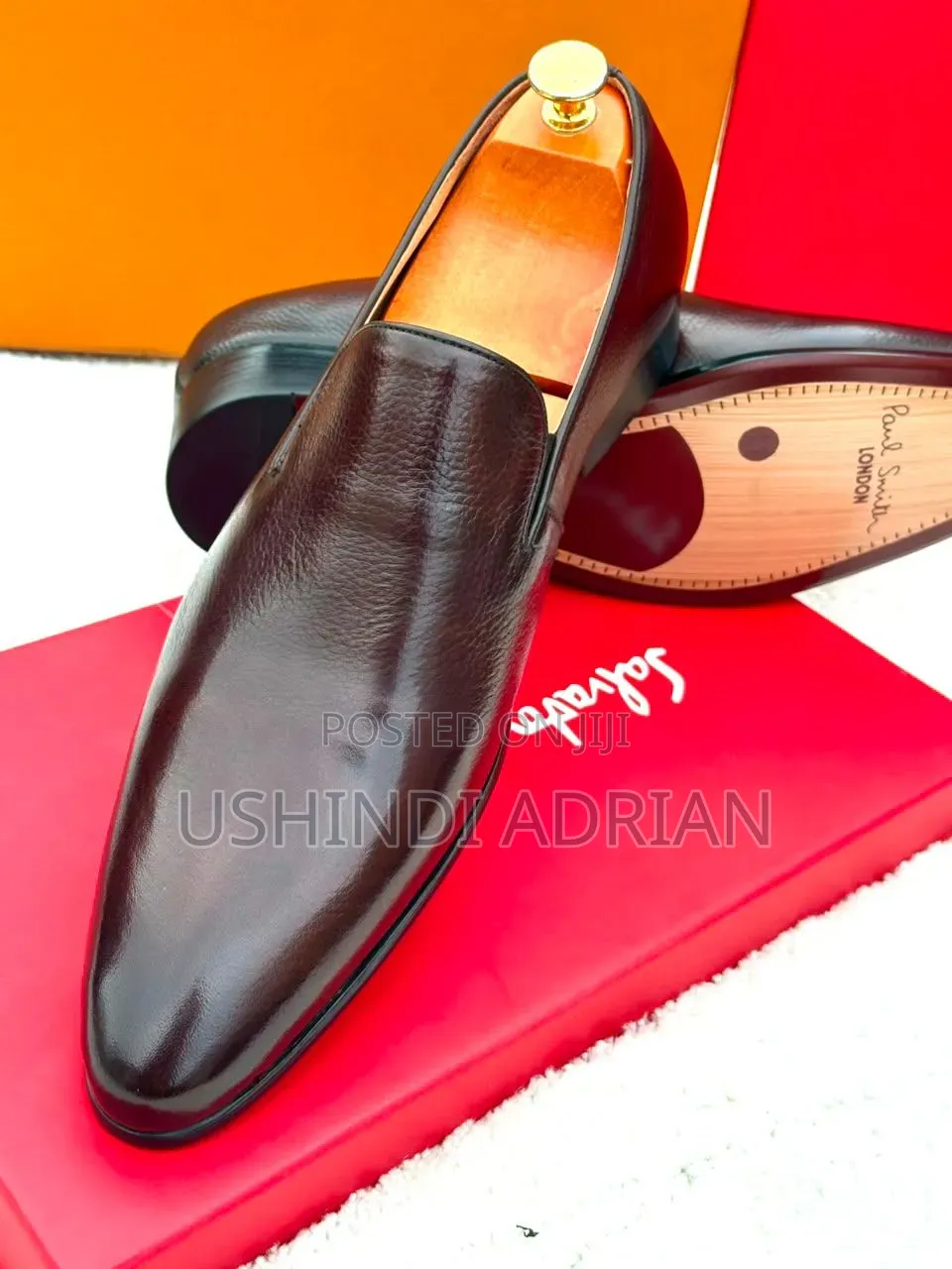 Paul Smith—veltraxen Leather Shoespure Leather •